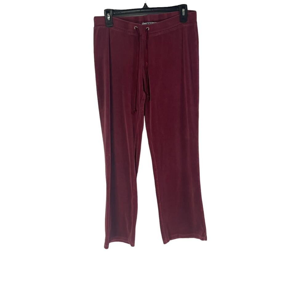 N.Y.L Size Small Velour Pink Track‎ Pants Sweats Sleepwear Loungewear